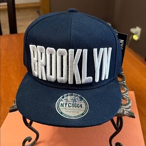 NYC 1664 Brooklyn snap back cap. NWT